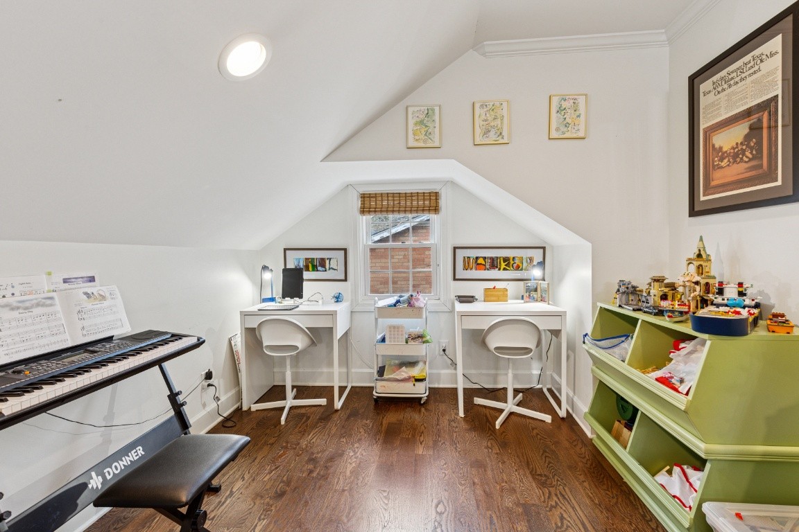210 Cherokee Road Nashville, TN 37205 - Photo 33 of 56 a view of a workspace with furniture and wooden floor