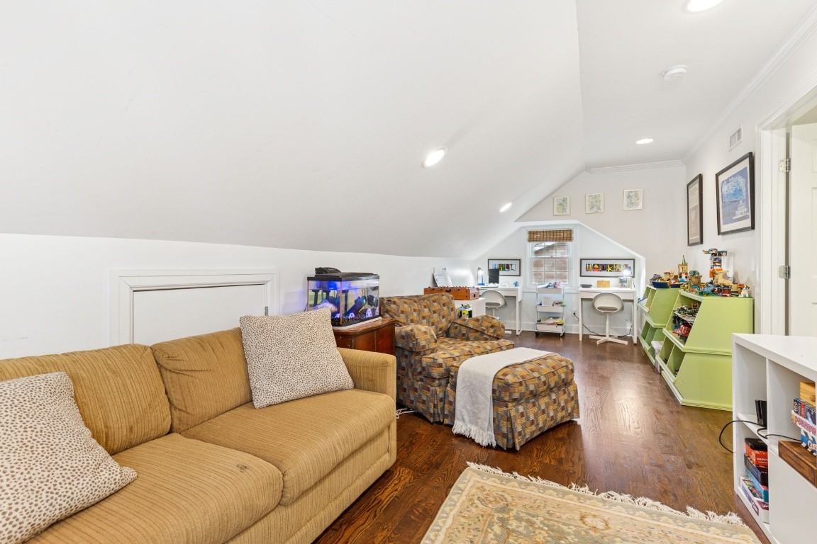 210 Cherokee Road Nashville, TN 37205 - Photo 36 of 56 a bed room with bed and a couch