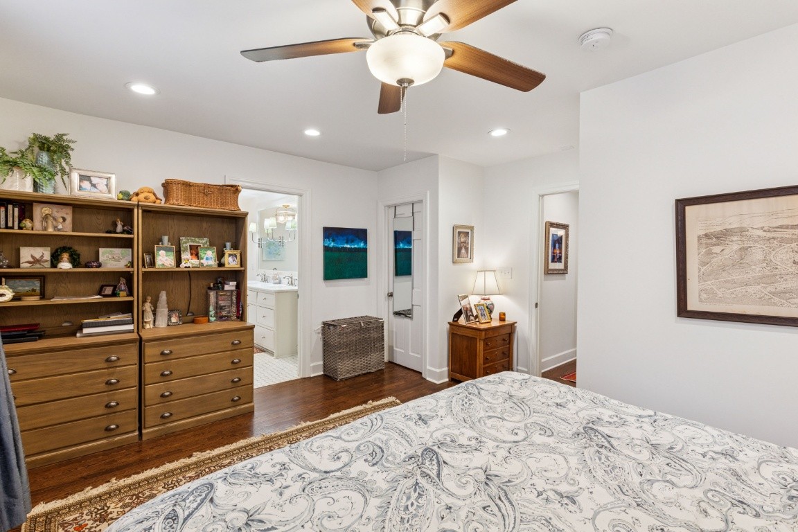 210 Cherokee Road Nashville, TN 37205 - Photo 42 of 56 a bedroom with a bed and furniture