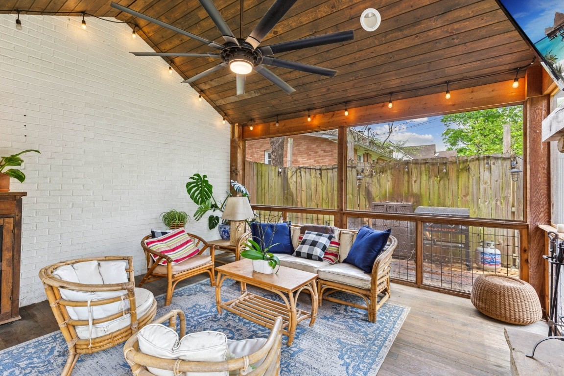 210 Cherokee Road Nashville, TN 37205 - Photo 48 of 56 a outdoor living space with furniture and garden view