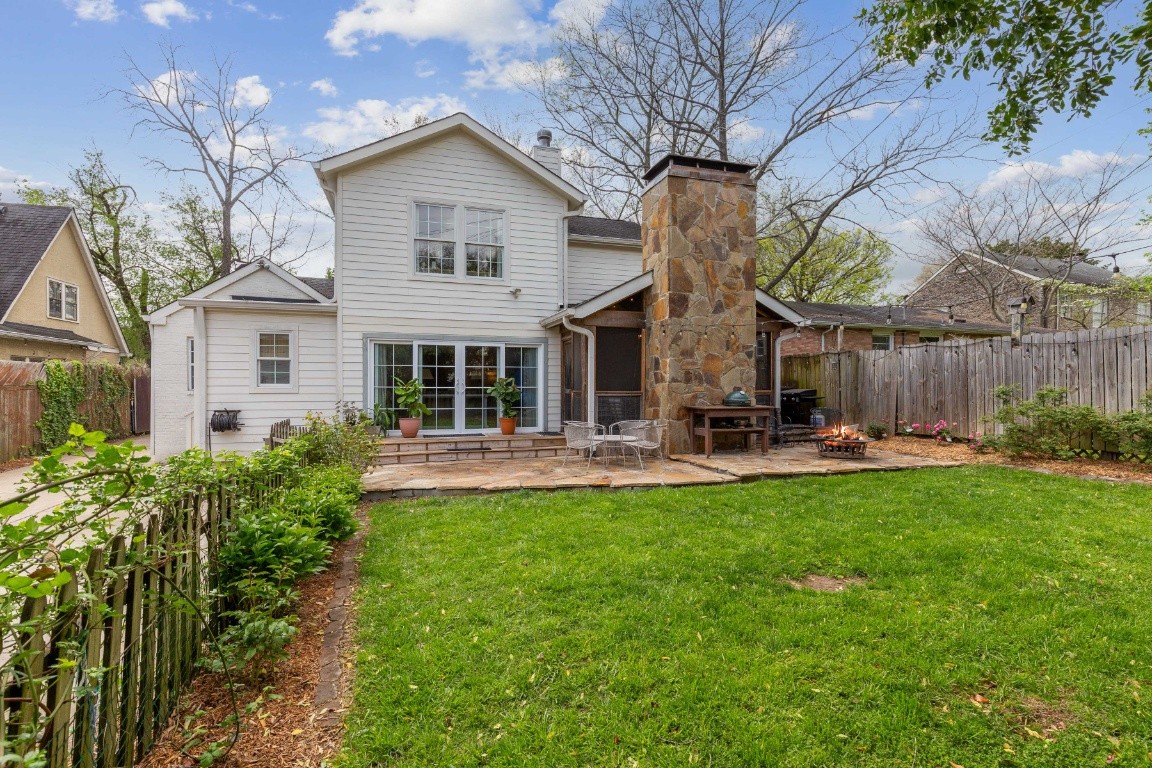 210 Cherokee Road Nashville, TN 37205 - Photo 54 of 56 a front view of house with yard and outdoor seating