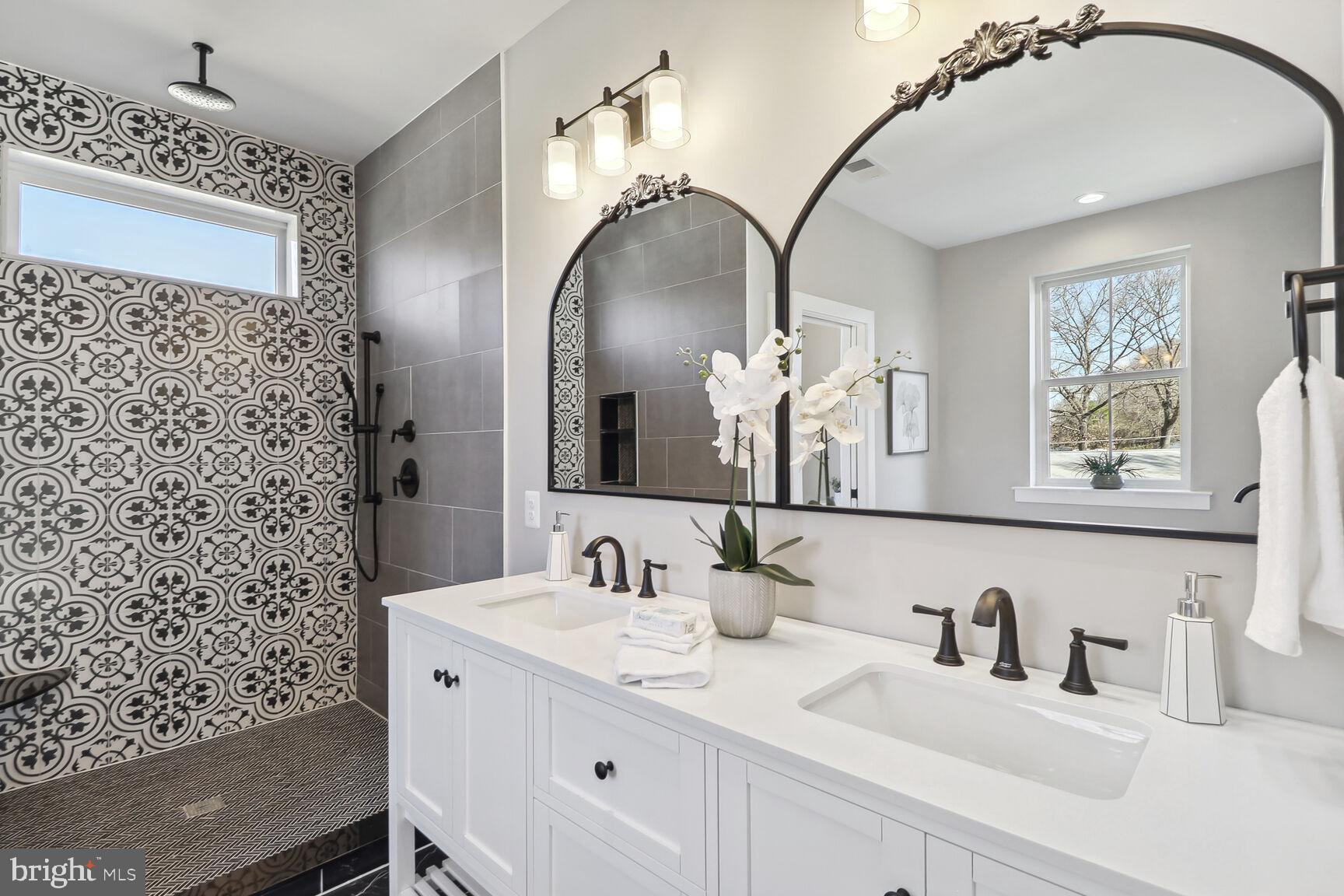 7844 Bertha Road Pasadena, MD 21122 - Photo 19 of 43 Master bathroom with gorgeous walk-in shower