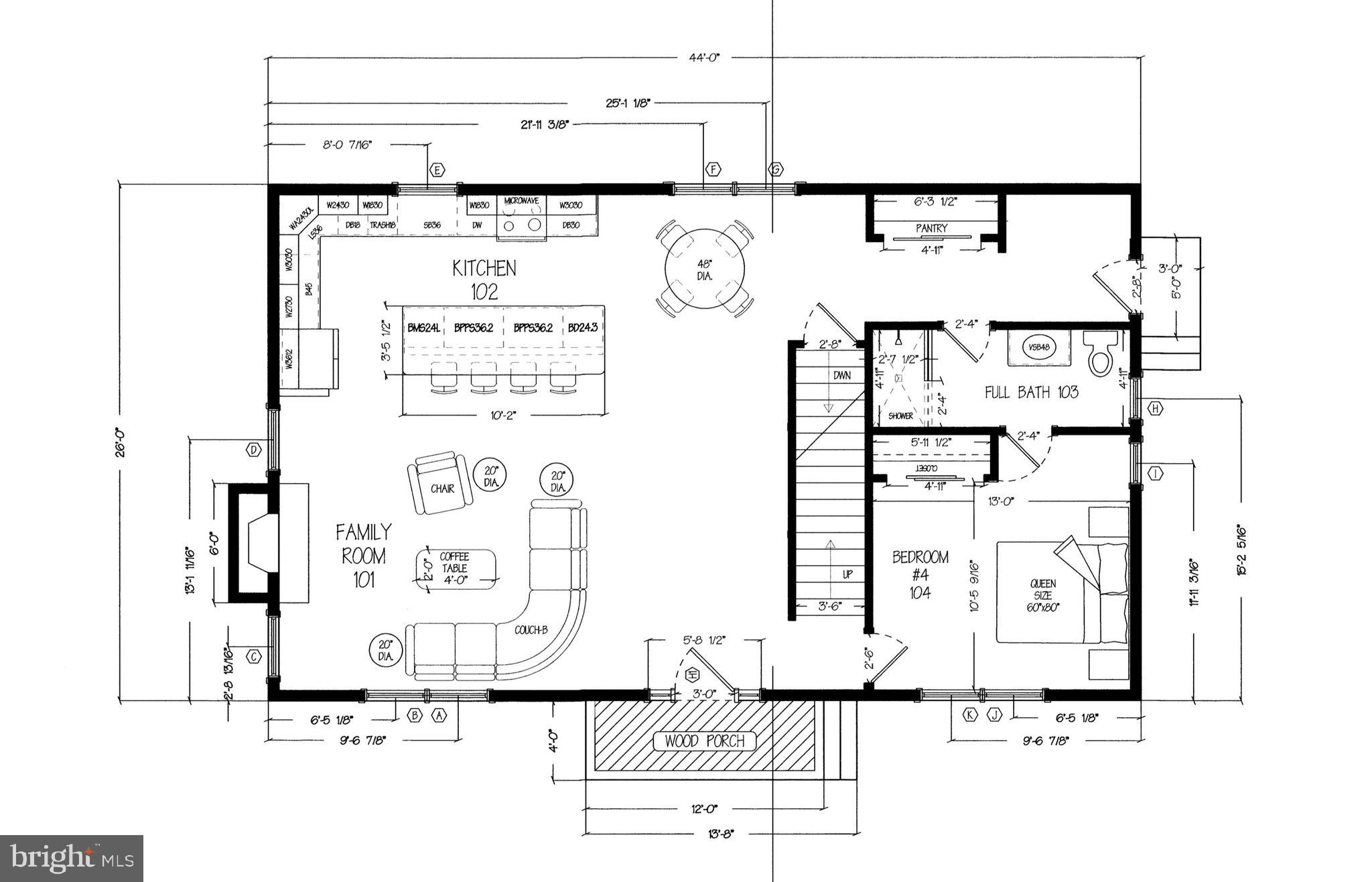 7844 Bertha Road Pasadena, MD 21122 - Photo 42 of 43 Main level floor plan