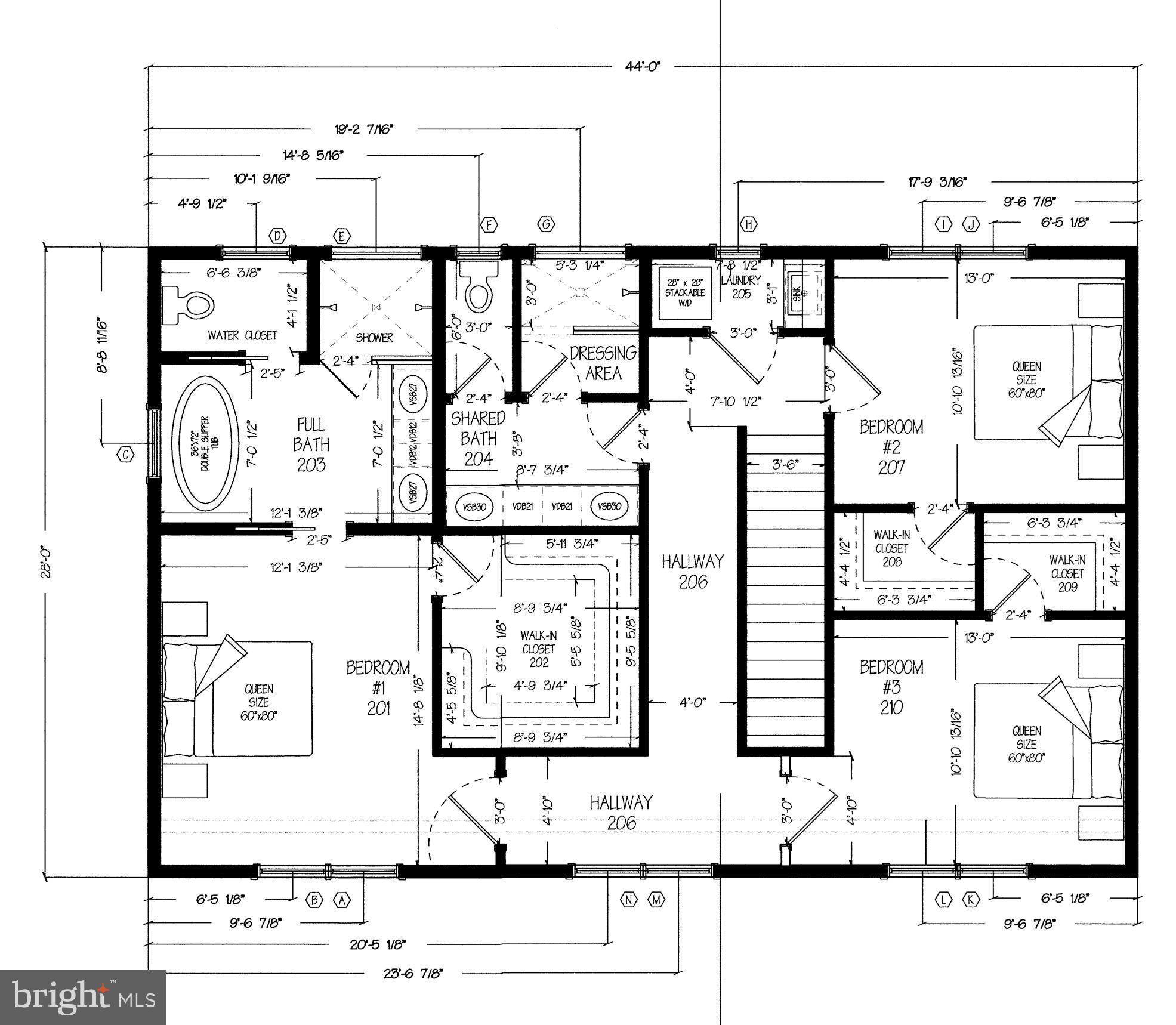7844 Bertha Road Pasadena, MD 21122 - Photo 43 of 43 2nd level floor plan