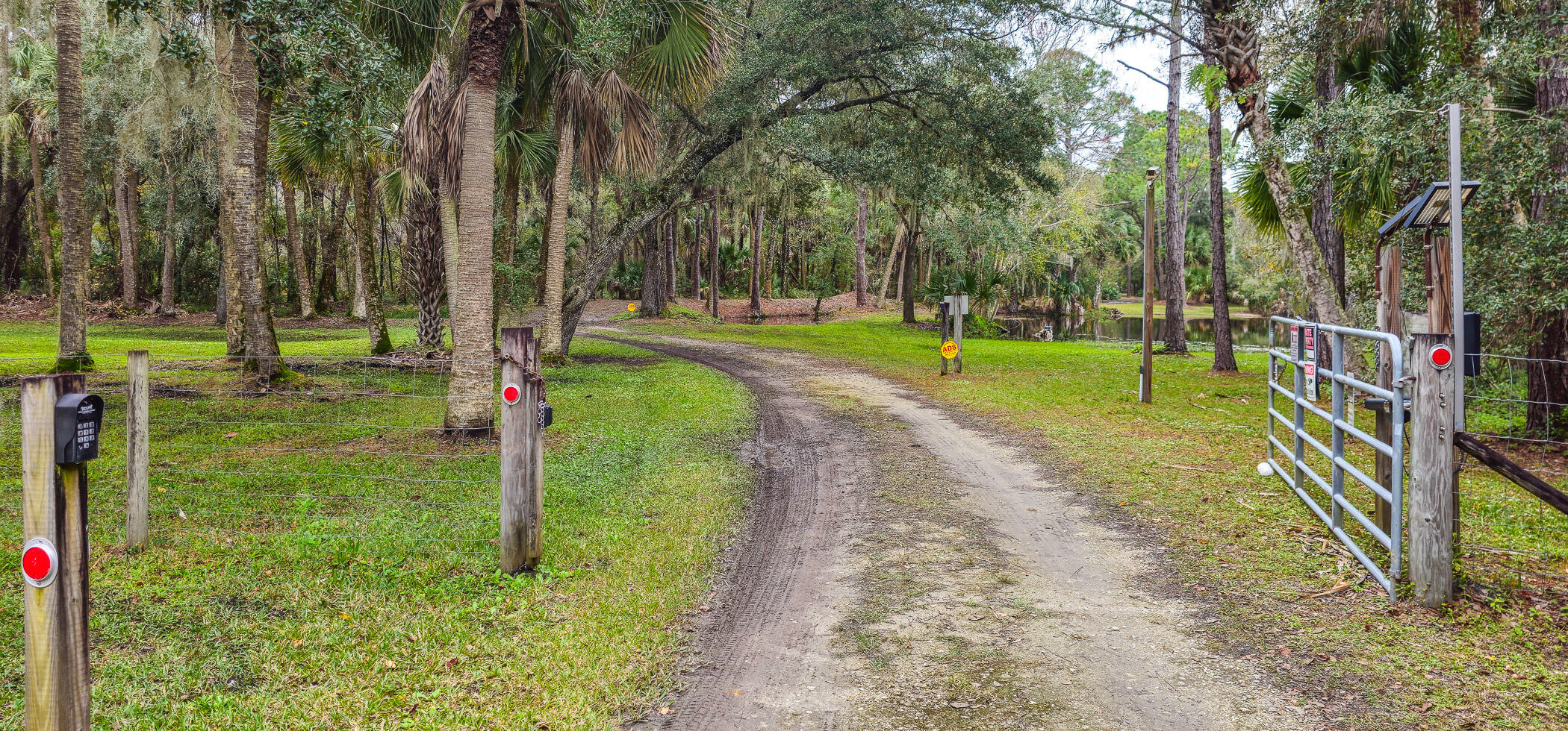 1840 Cox Road Cocoa, FL 32926 - Photo 62 of 72 Private gated entrance