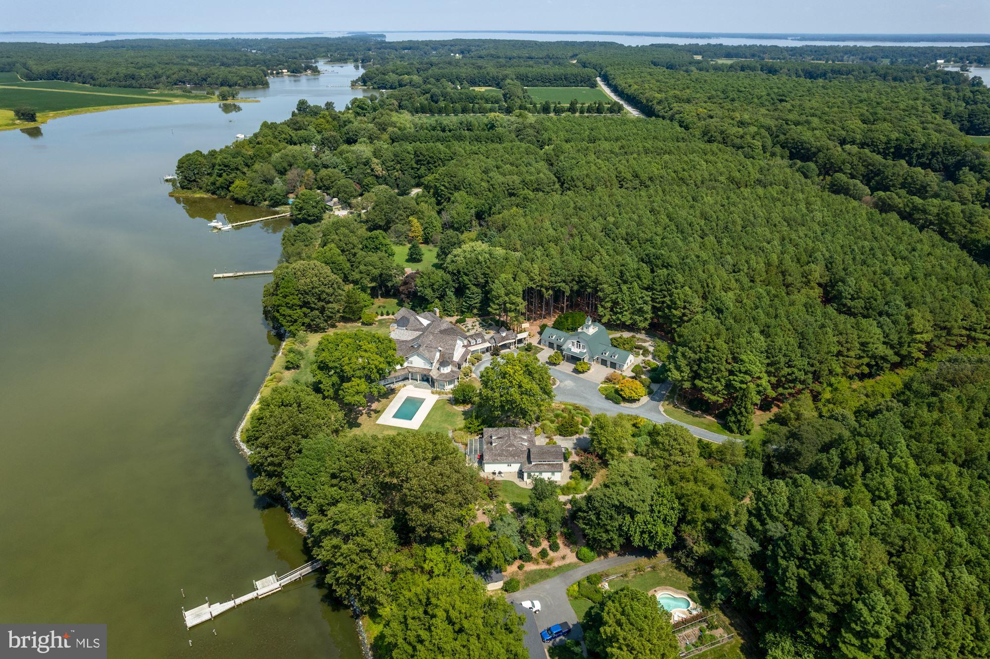 8620 Bozman Neavitt Road St. Michaels, MD 21663 - Photo 60 of 60 Aerial View