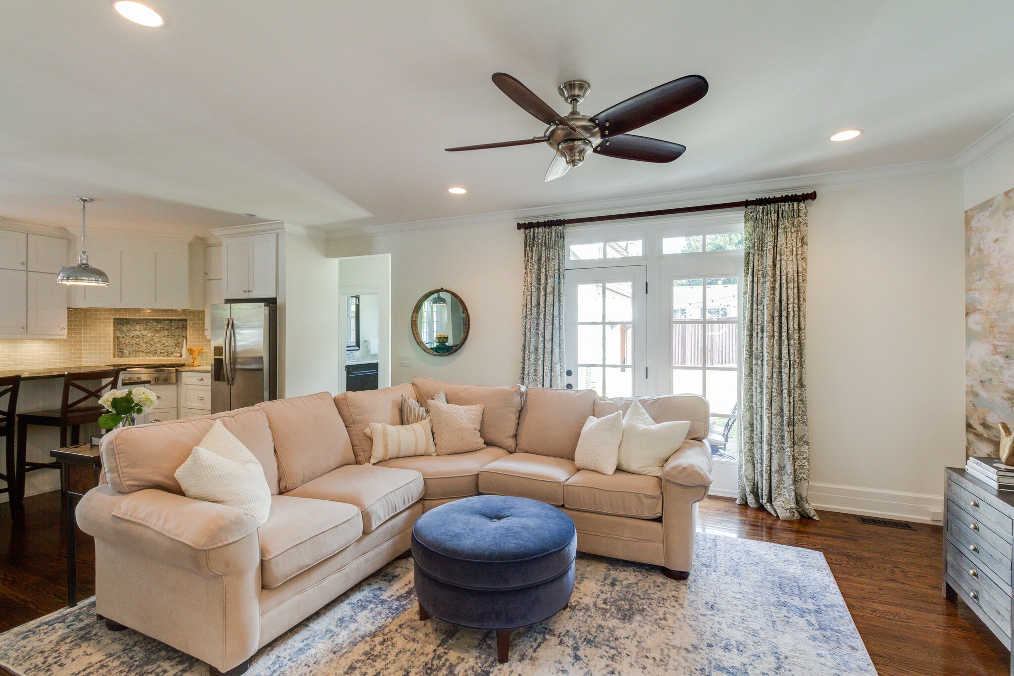 116 Mockingbird Road Nashville, TN 37205 - Photo 16 of 43 a living room with furniture and a large window