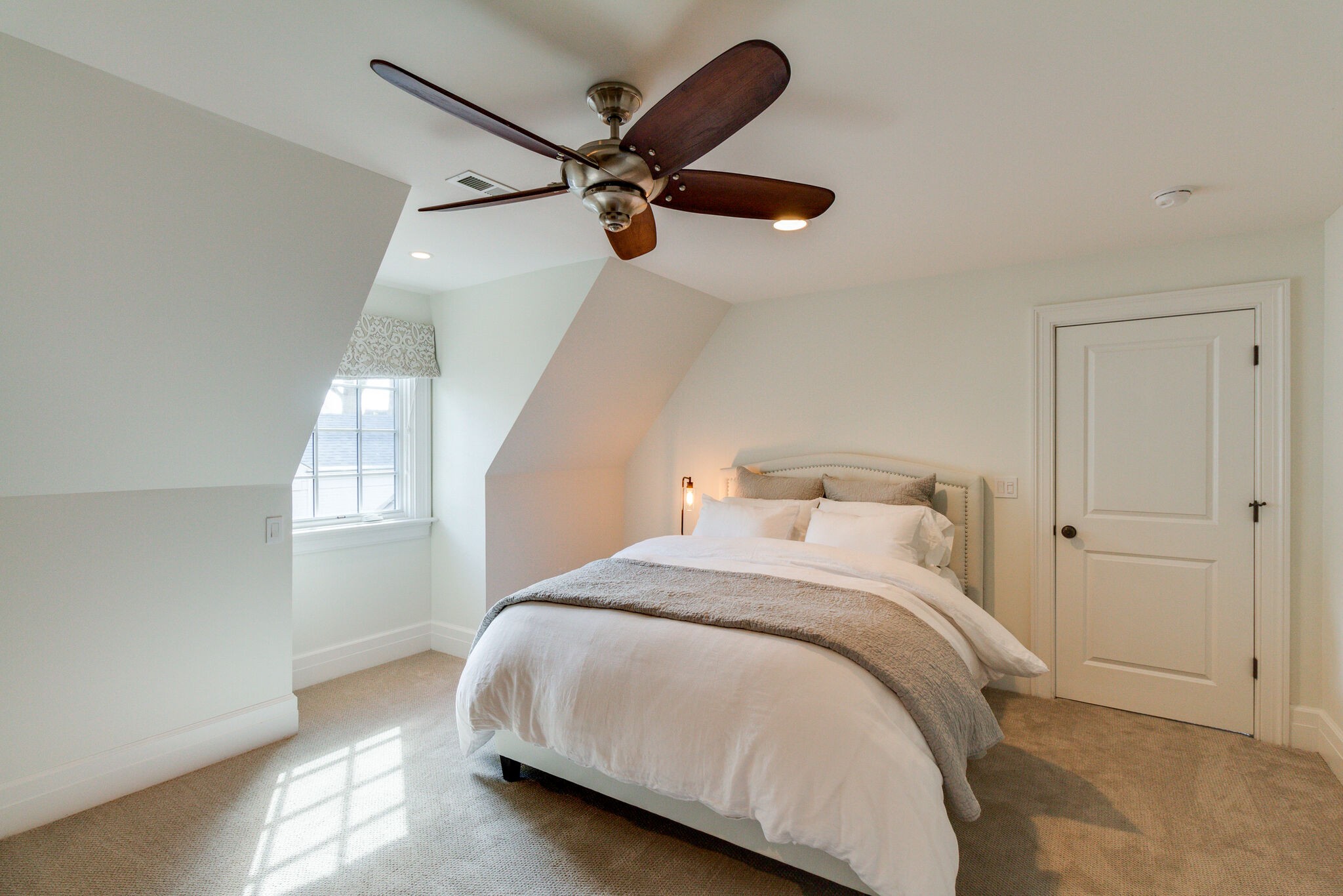 116 Mockingbird Road Nashville, TN 37205 - Photo 31 of 43 a bedroom with a bed and a ceiling fan