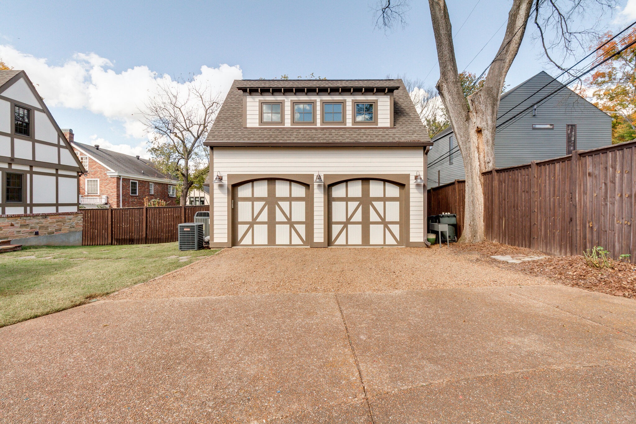 116 Mockingbird Road Nashville, TN 37205 - Photo 41 of 43 a front view of a house with a yard and garage