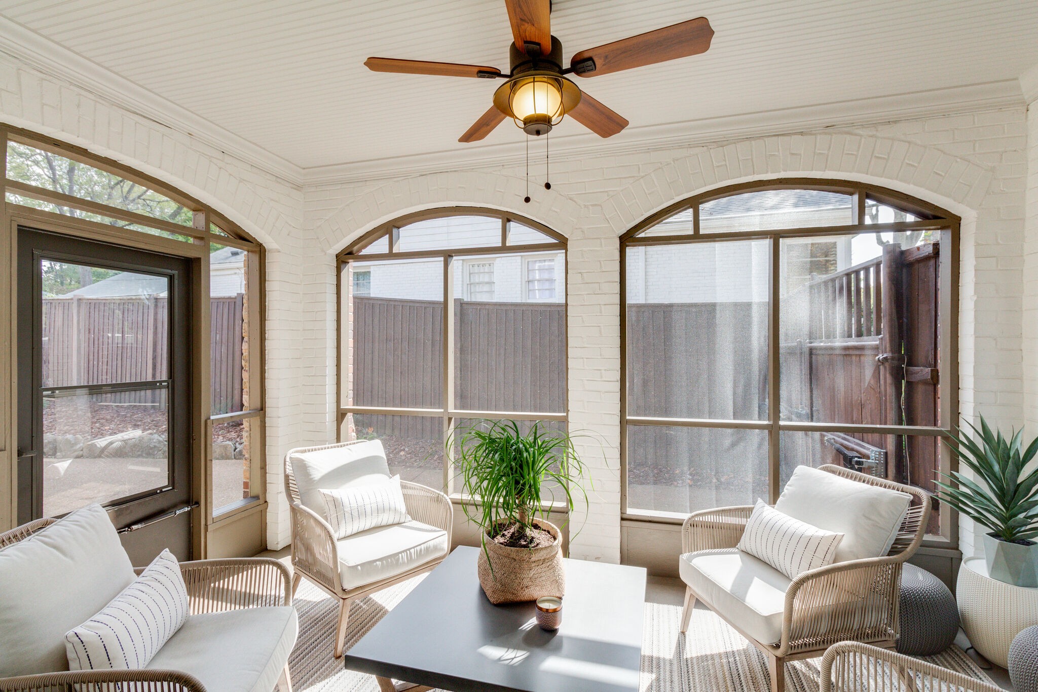 116 Mockingbird Road Nashville, TN 37205 - Photo 7 of 43 a living room with furniture and a potted plant