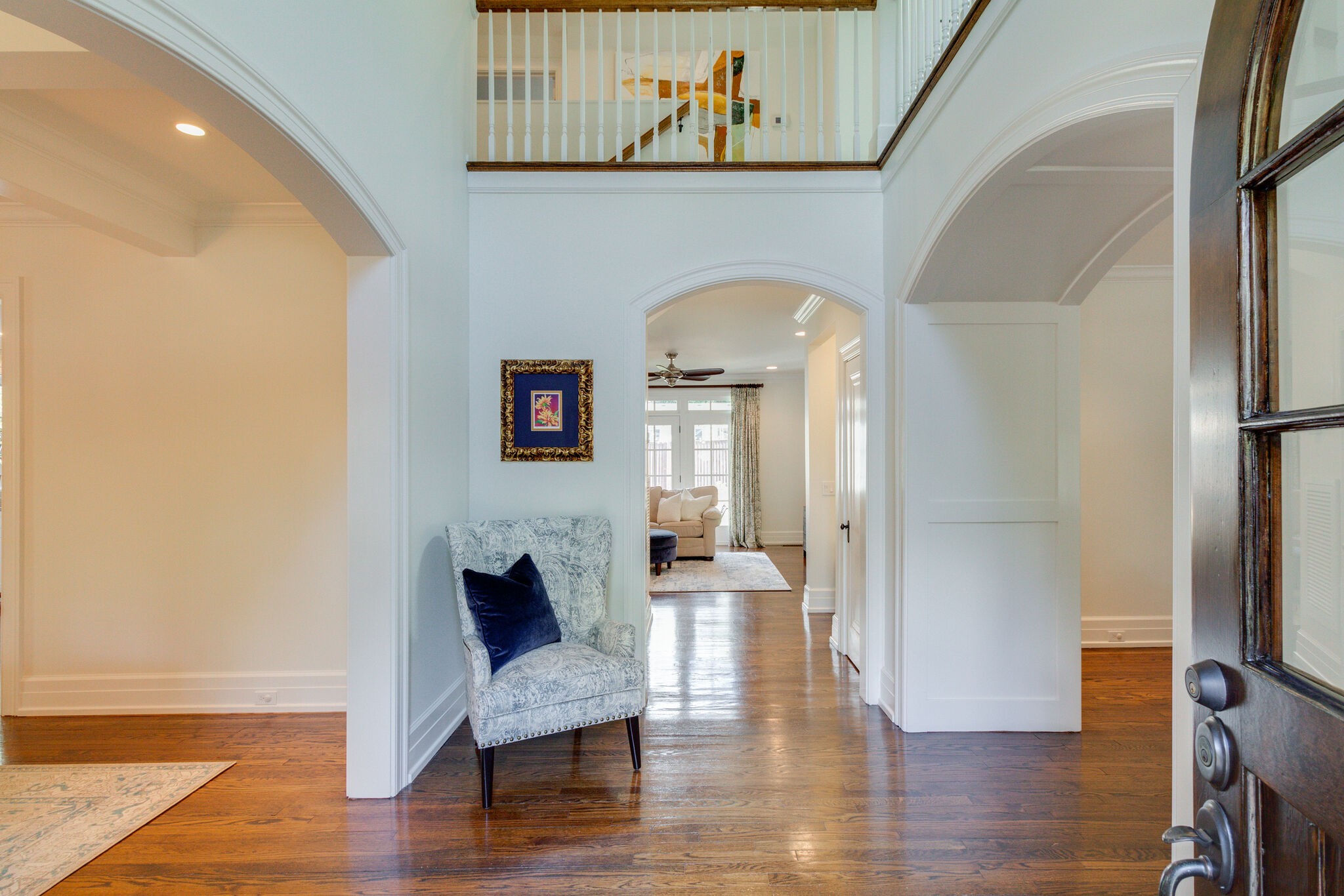 116 Mockingbird Road Nashville, TN 37205 - Photo 10 of 43 a living room with furniture and a flat screen tv