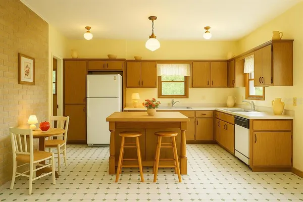 a view of a dining room with furniture and a floor to ceiling window