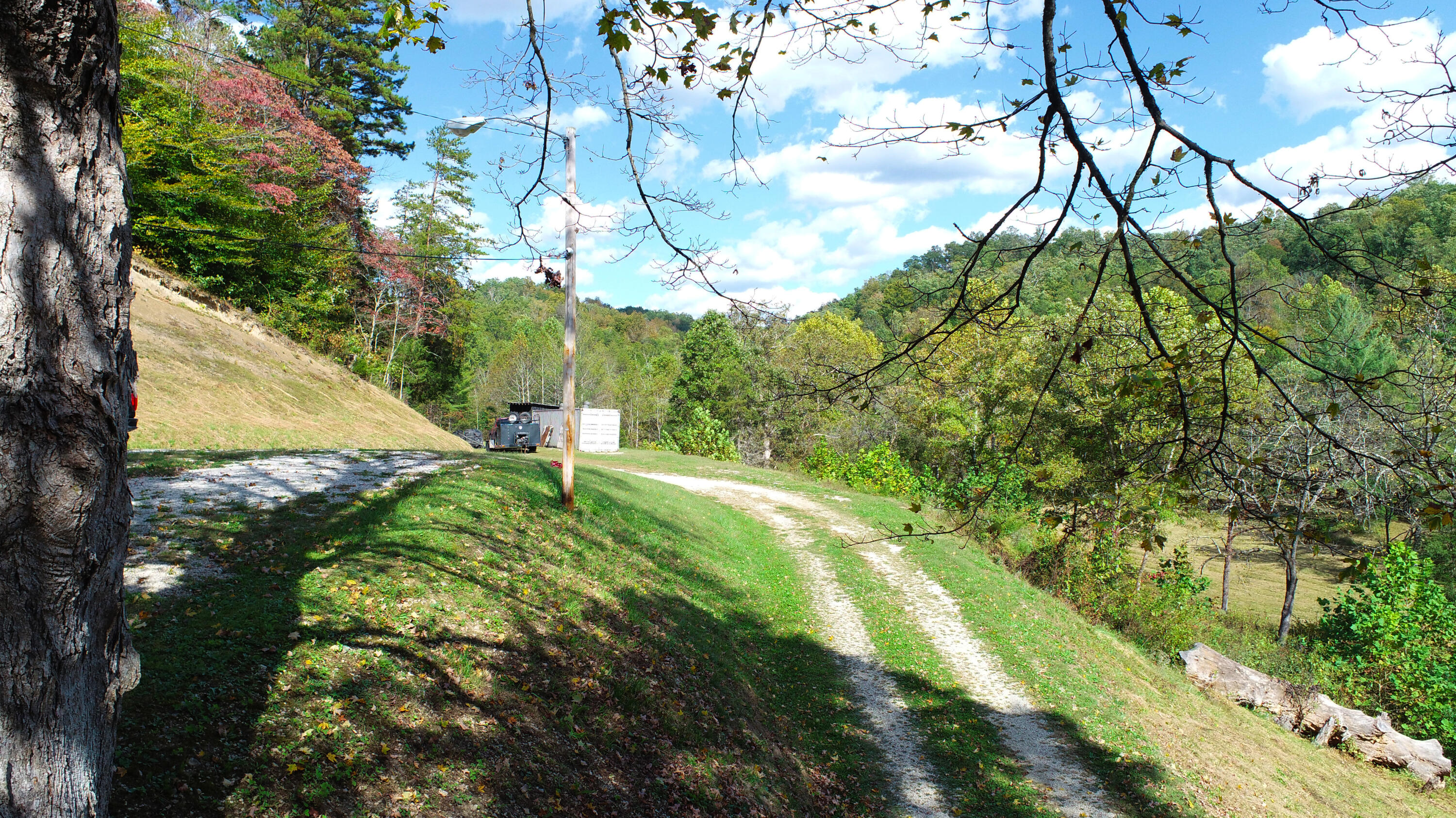Gentle grade driveway!