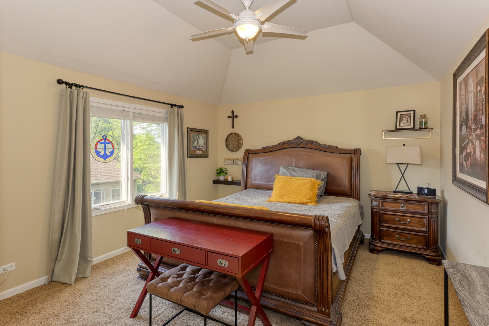 741 Merrill New Road Sugar Grove, IL 60554 - Photo 27 of 42 a bedroom with a bed and a window