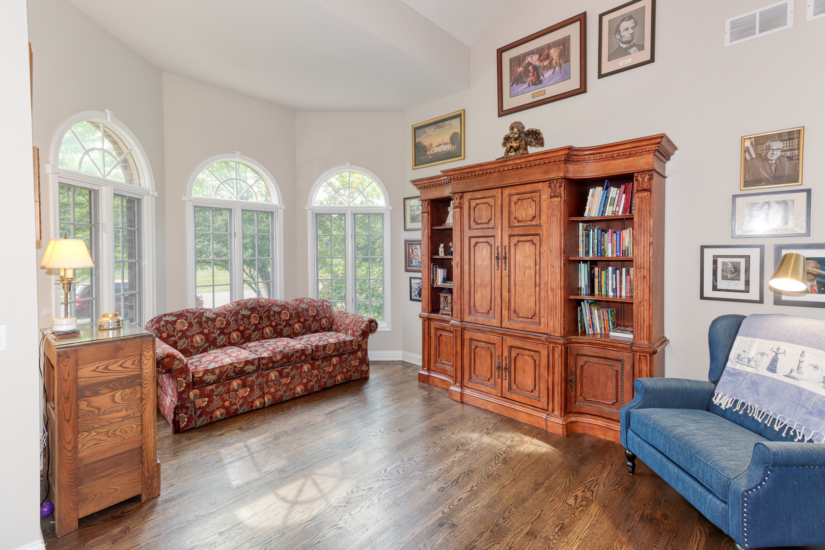 741 Merrill New Road Sugar Grove, IL 60554 - Photo 5 of 42 a living room with furniture and a large window