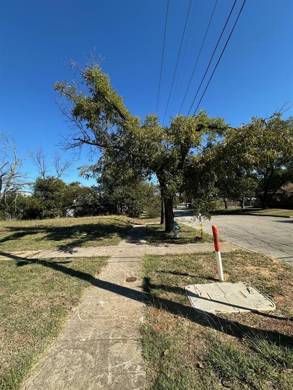 511 Southwest 5th Avenue Mineral Wells, TX 76067 - Photo 3 of 4 a view of a backyard