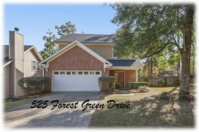 $380,000 | 525 Forest Green Drive, Tallahassee, FL 32308