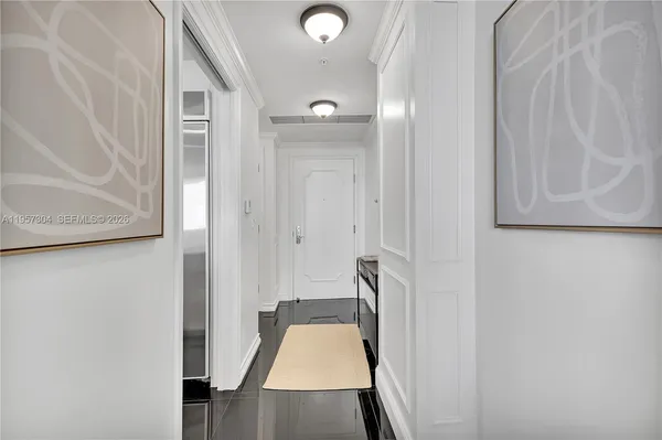 a view of front door