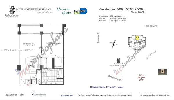 a picture of a park with a bench