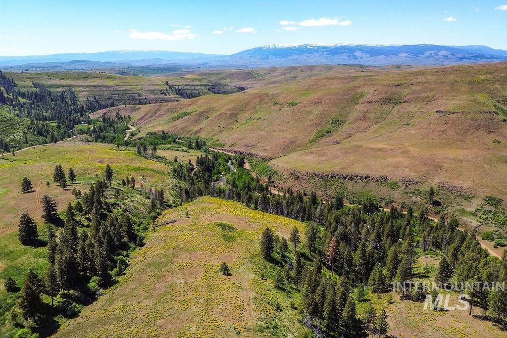 255-ac Fall Creek Road Council, ID 83612 - Photo 20 of 50 Aerial view of a mountainous background