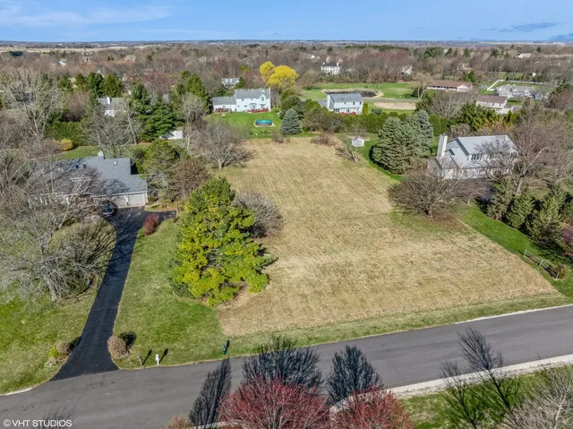 an aerial view of mountain with trees