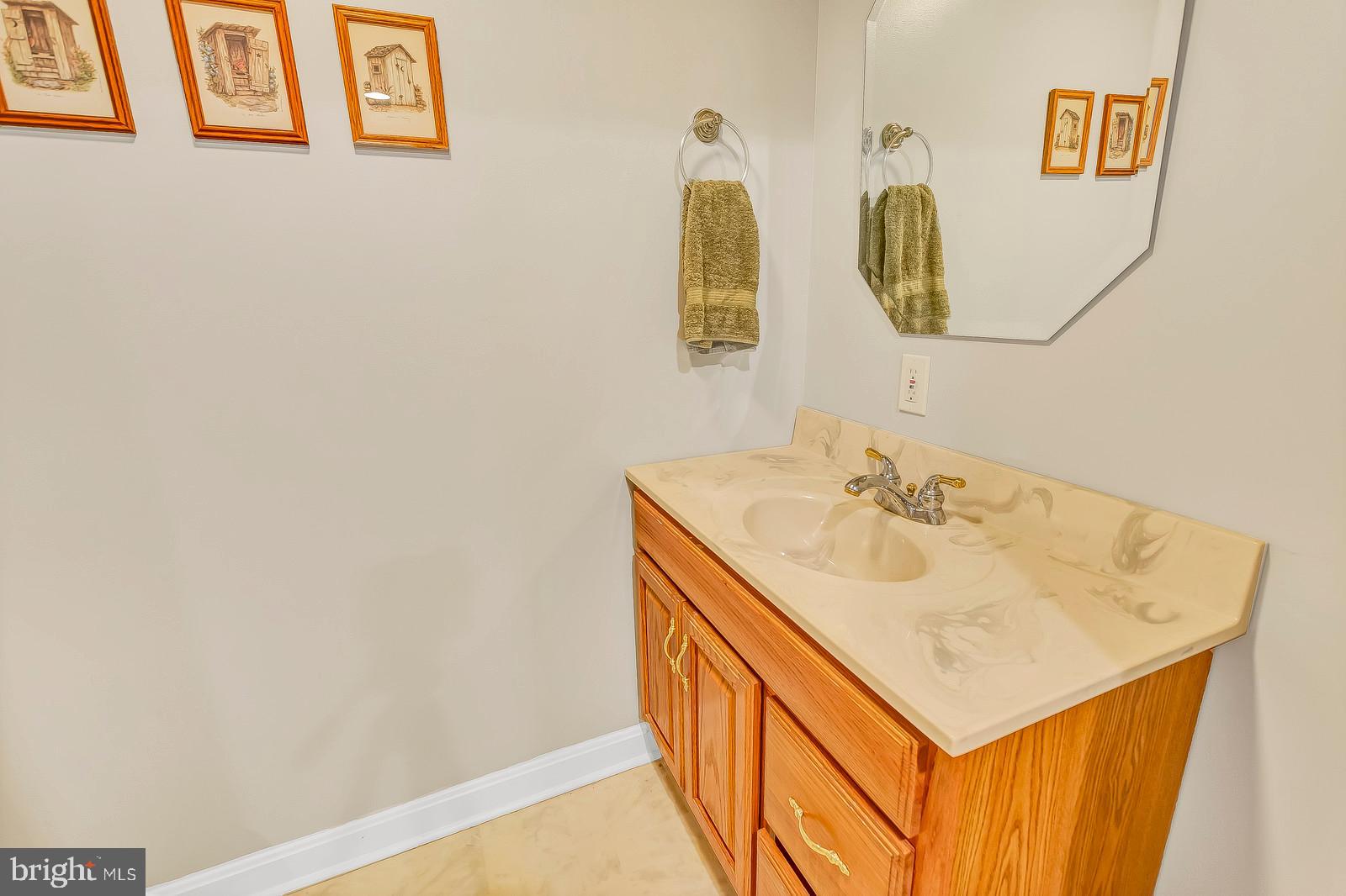 1849 Lottie Fowler Road Prince Frederick, MD 20678 - Photo 27 of 41 Lower Level Half bath