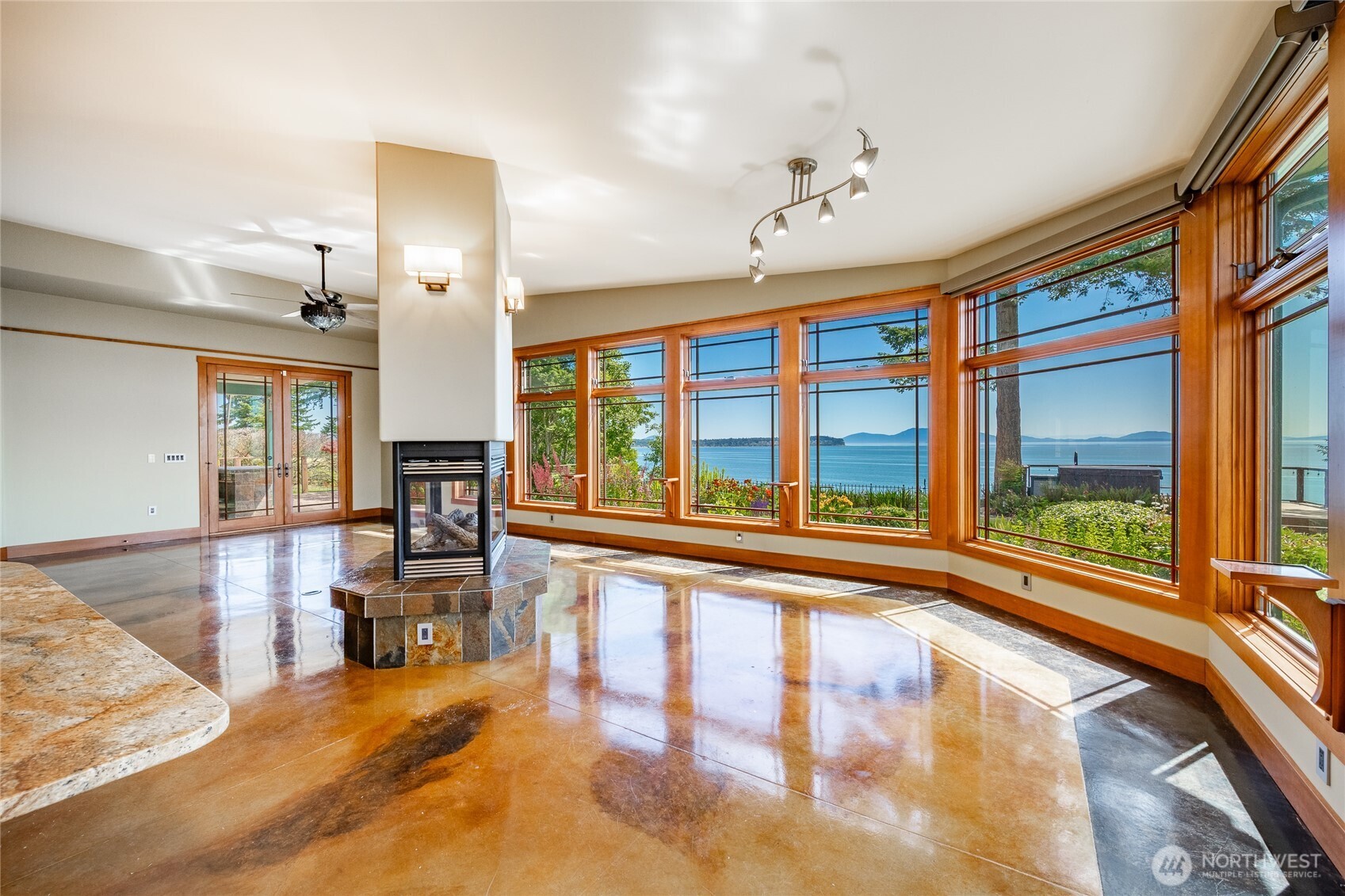 5727 Nakat Way Blaine, WA 98230 - Photo 11 of 40 a view of an entryway with wooden floor and windows