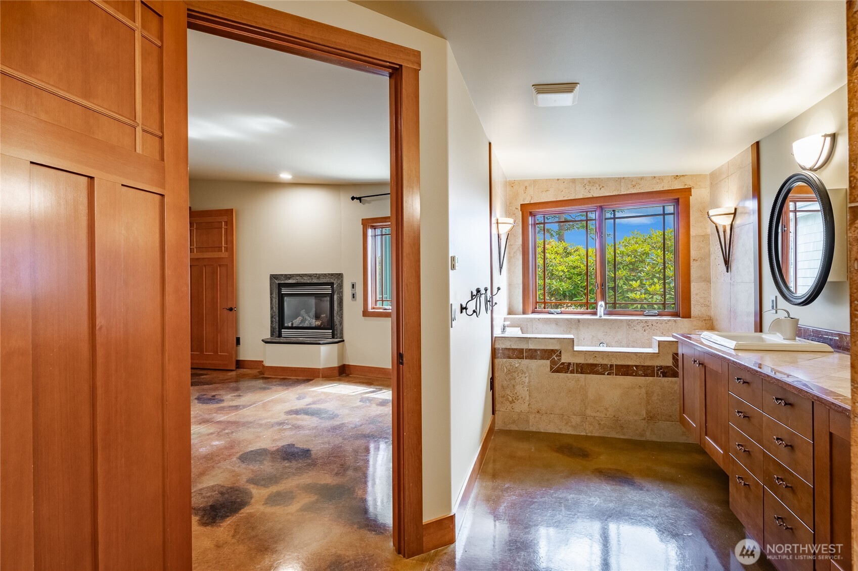 5727 Nakat Way Blaine, WA 98230 - Photo 20 of 40 a view of a kitchen cabinets a sink and a window