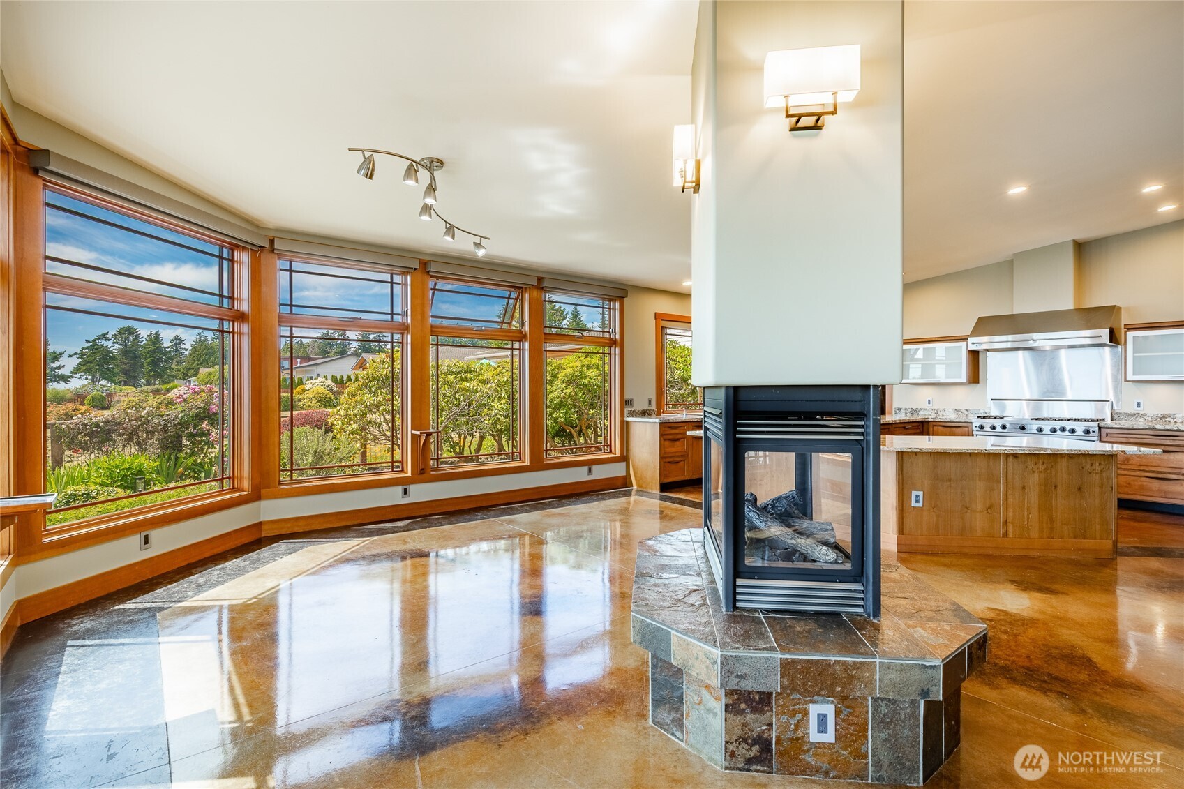 5727 Nakat Way Blaine, WA 98230 - Photo 10 of 40 a living room with furniture and a large window