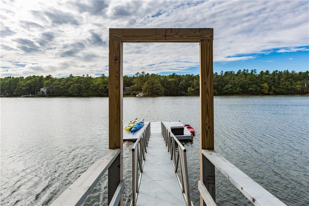 148 Bull Rock Road West Bath, ME 04530 - Photo 3 of 32 Your own pier, ramp & float.
