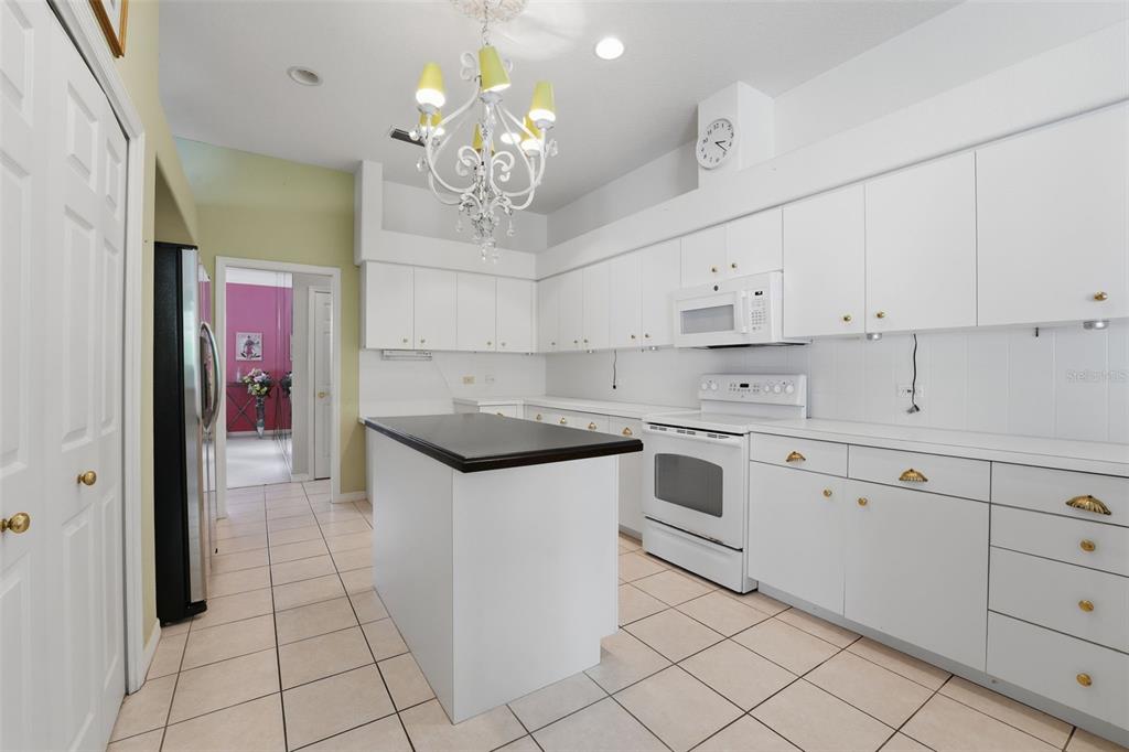 507 Cheval Drive Venice, FL 34292 - Photo 15 of 43 a kitchen with stainless steel appliances a white stove top oven and cabinets