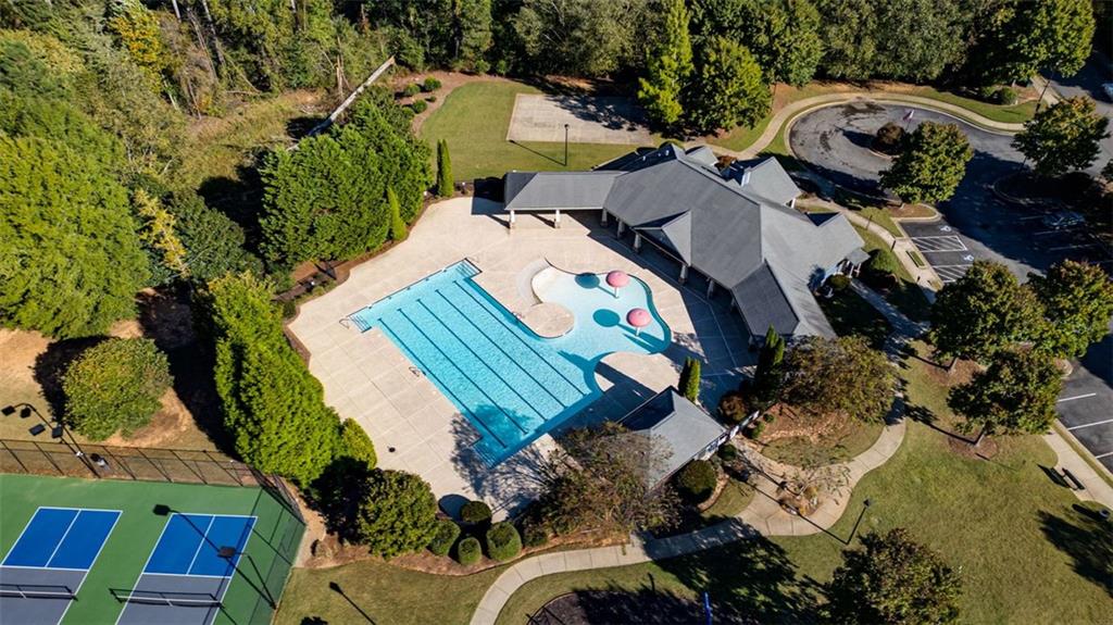 3635 Roseman Landing Cumming, GA 30040 - Photo 26 of 31 an aerial view of a house with a yard