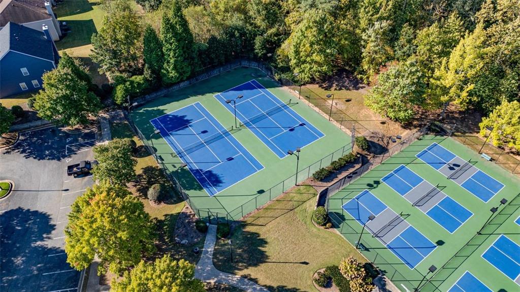 3635 Roseman Landing Cumming, GA 30040 - Photo 28 of 31 an aerial view of a house