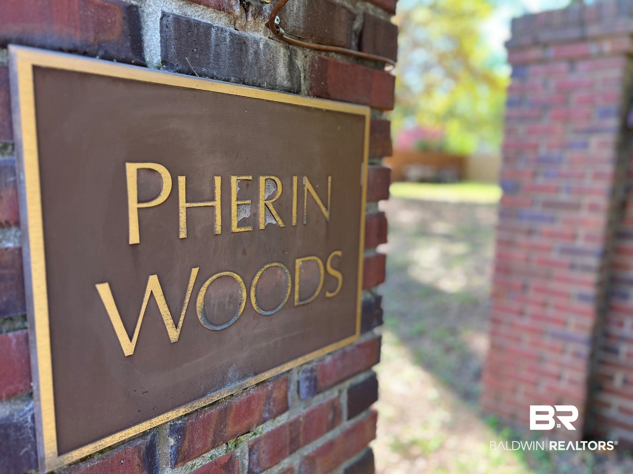 0 Pherin Woods Court Mobile, AL 36608 - Photo 2 of 11 View of community sign