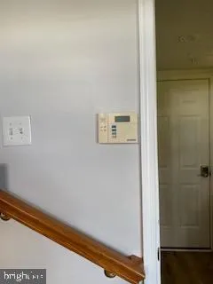 a close up of a wall