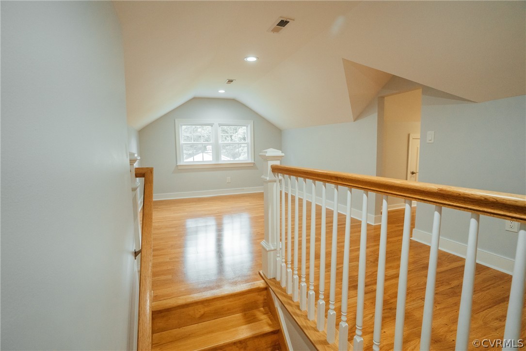 3918 Oxbridge Road North Chesterfield, VA 23236 - Photo 28 of 48 a view of hallway with wooden floor and a livingroom