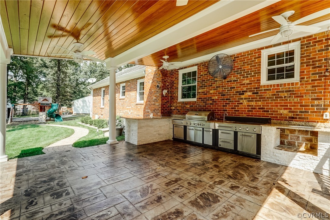3918 Oxbridge Road North Chesterfield, VA 23236 - Photo 42 of 48 a view of a house with a yard