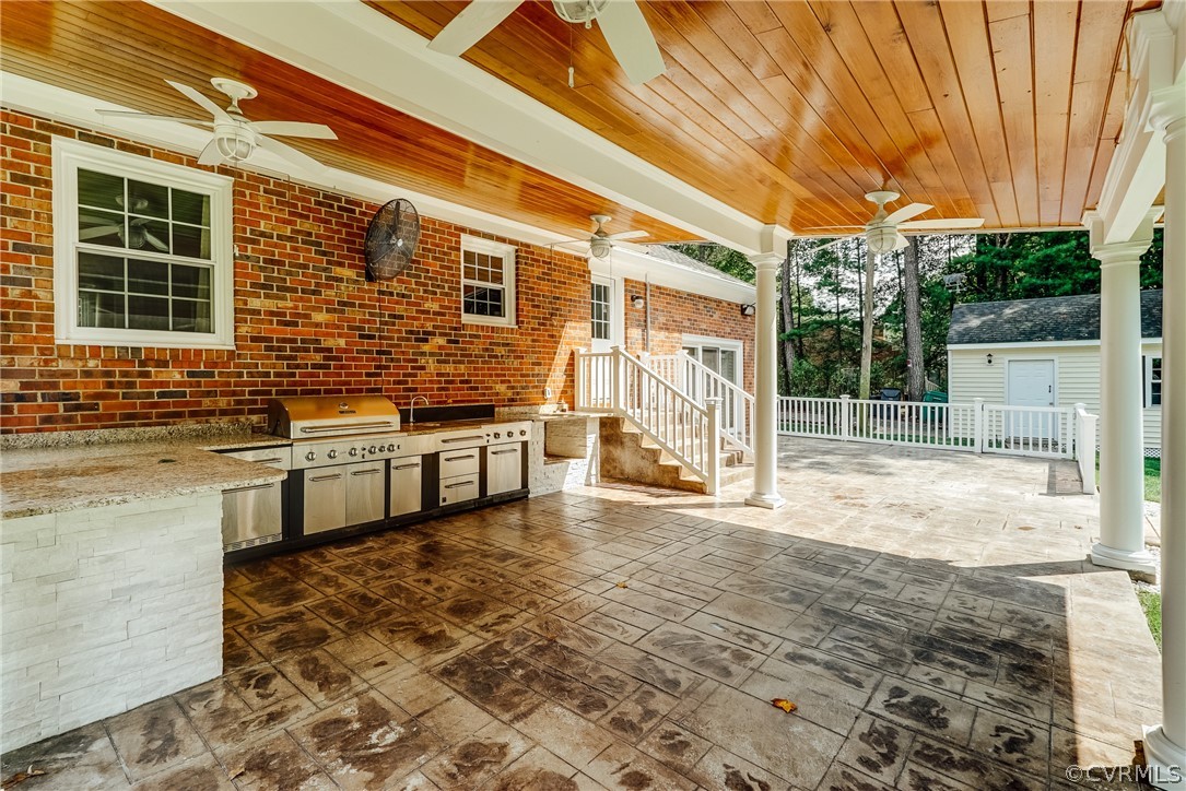 3918 Oxbridge Road North Chesterfield, VA 23236 - Photo 43 of 48 a view of a house with a outdoor space