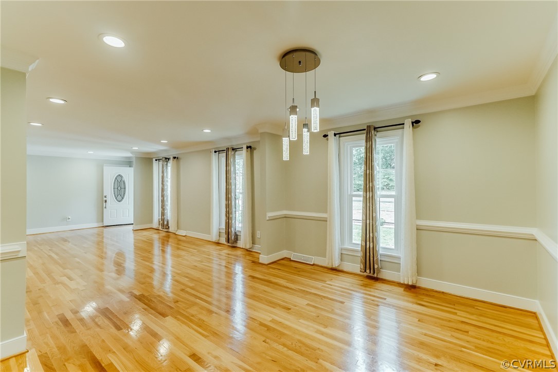 3918 Oxbridge Road North Chesterfield, VA 23236 - Photo 8 of 48 a view of an empty room with wooden floor