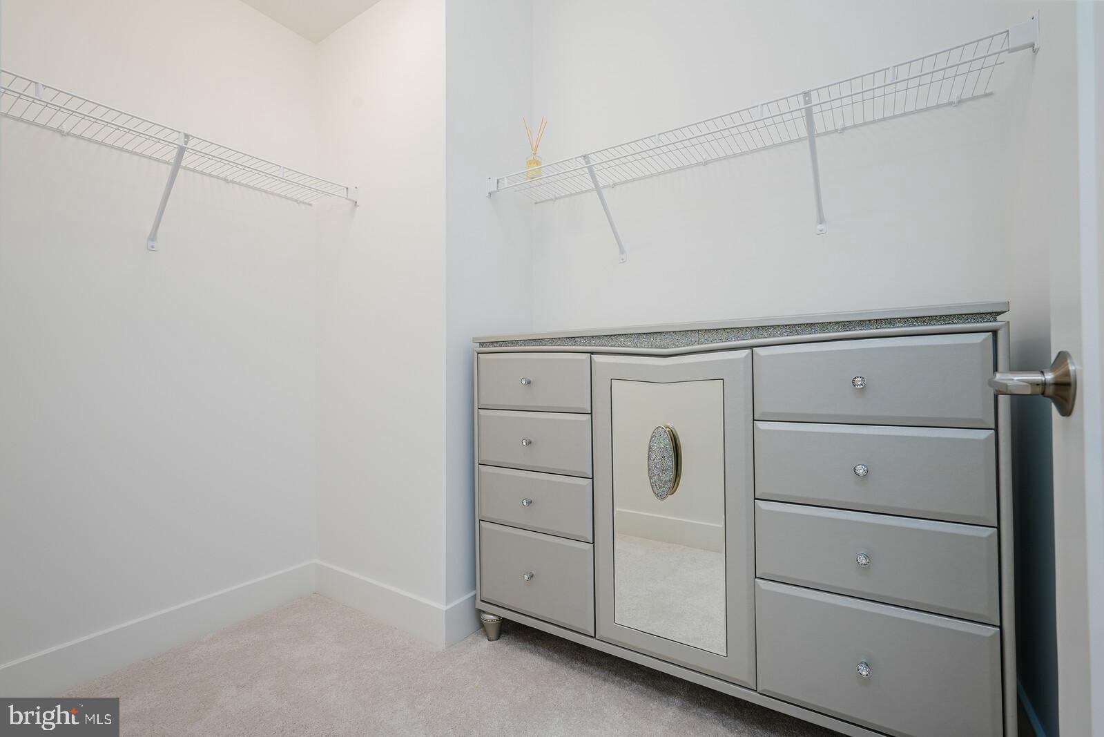 5345 Zenith Overlook Bethesda, MD 20816 - Photo 32 of 53 a view of a storage and utility room with racks on the wall