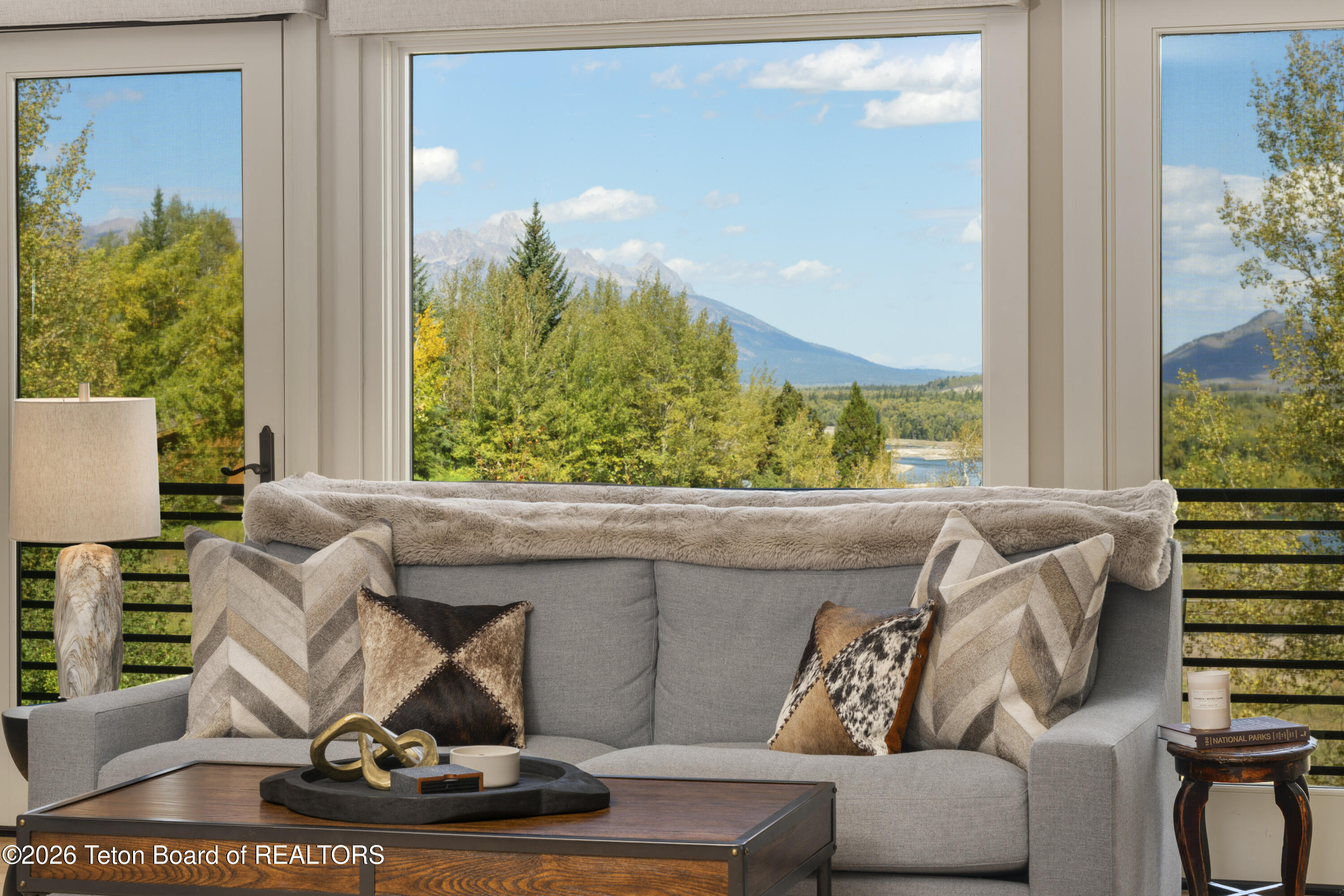 3100 South Fall Creek Road, Unit 12B Wilson, WY 83014 - Photo 8 of 44 View from the living room