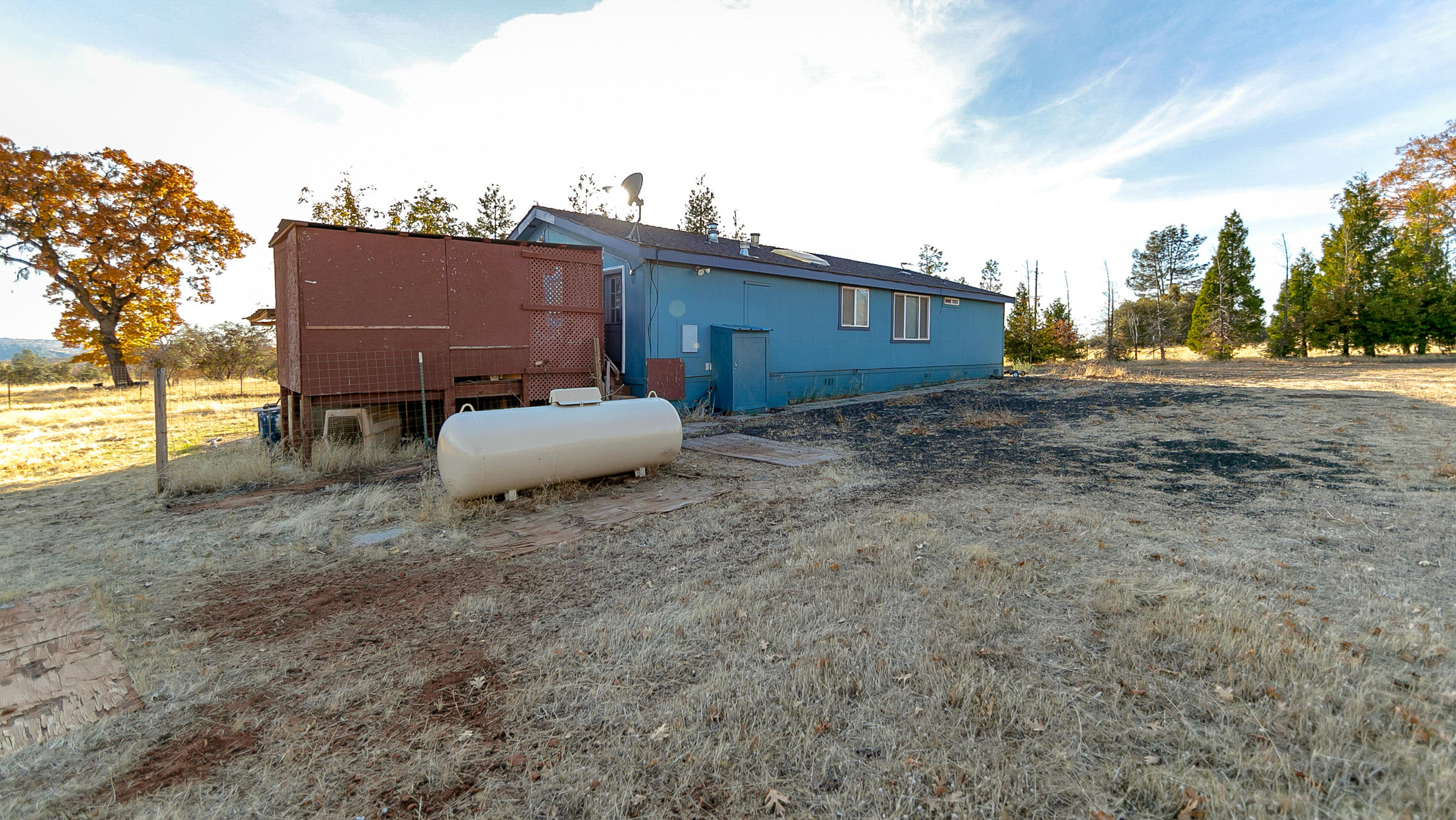 21560 South Powerhouse Road Manton, CA 96059 - Photo 17 of 41 Propane and porch off rear of home