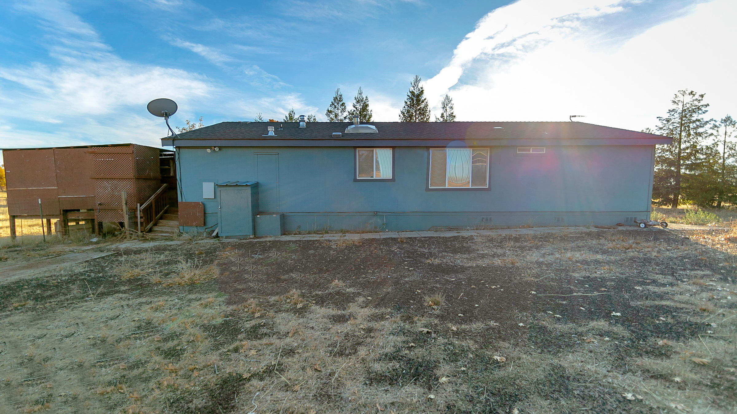 21560 South Powerhouse Road Manton, CA 96059 - Photo 7 of 41 rear of home and porch