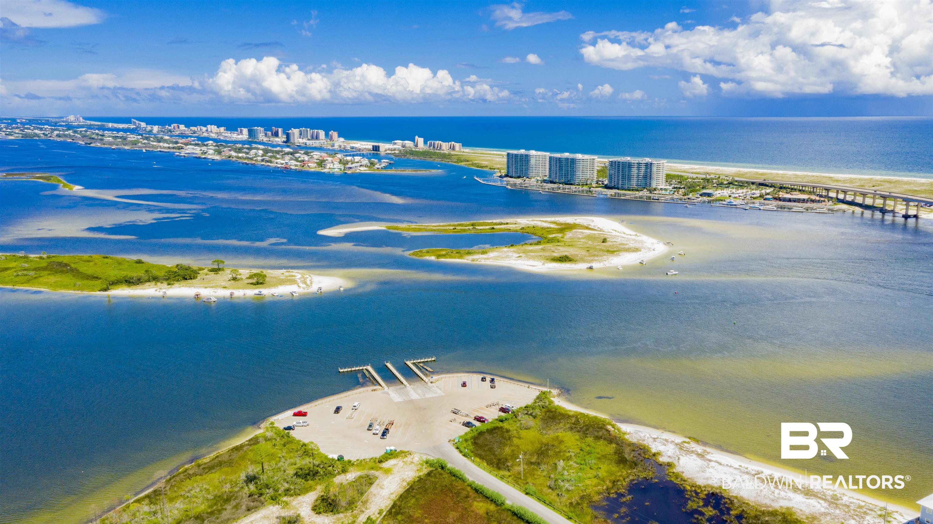 26913 Marina Road, Unit 213 Orange Beach, AL 36561 - Photo 13 of 30 Aerial view with a water view