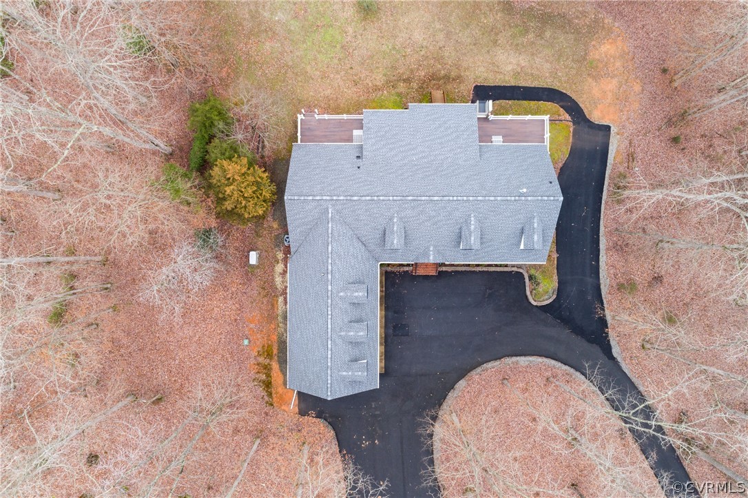 2130 Alldever Road Maidens, VA 23102 - Photo 29 of 30 an aerial view of a house with a yard