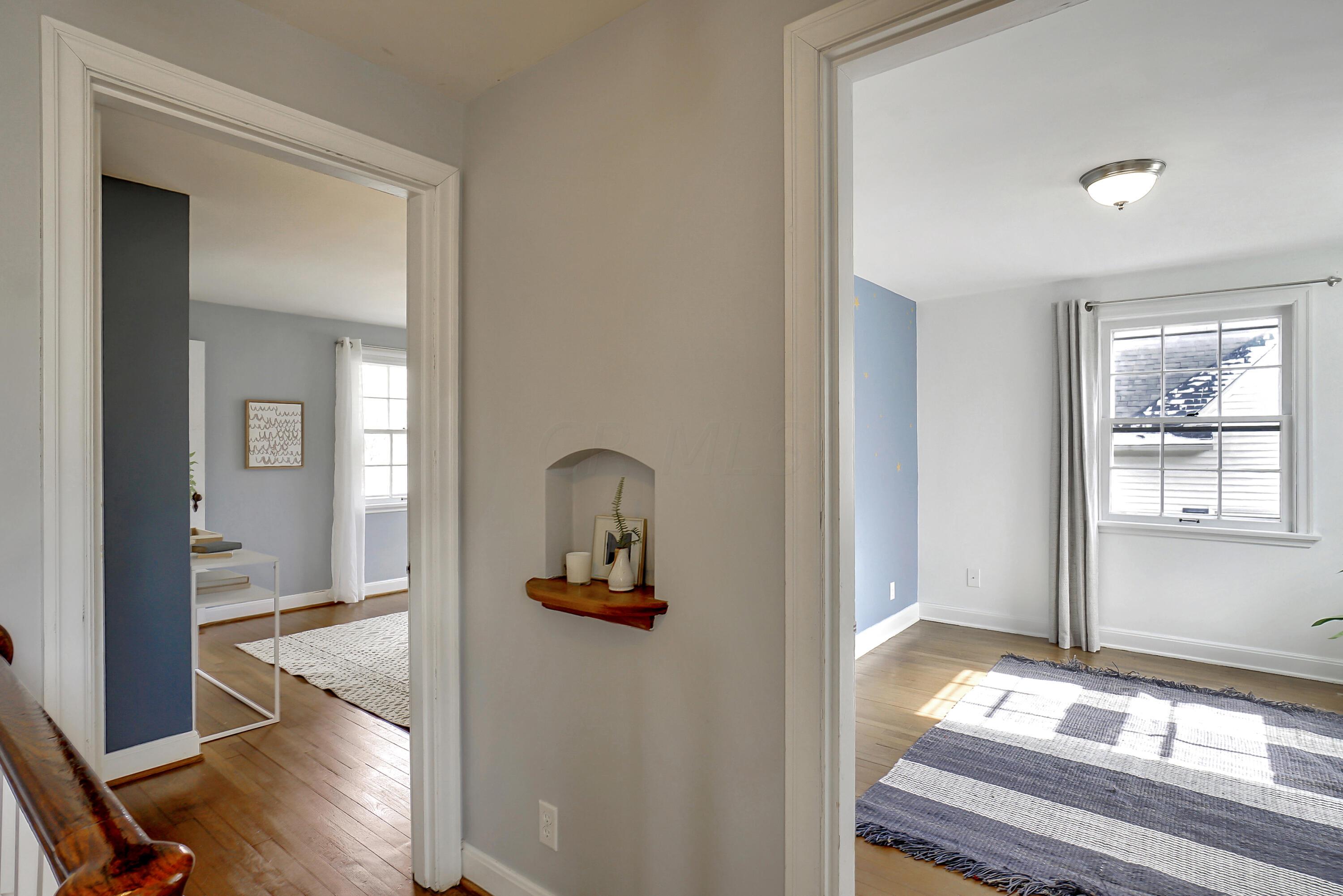 319 Fallis Road Columbus, OH 43214 - Photo 20 of 43 Peek into two of the three bedrooms.