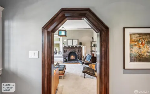a view of living room and window