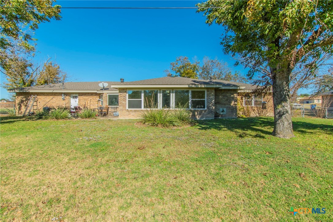 517 Thompson Road Troy, TX 76579 - Photo 23 of 25 a front view of house with yard and green space