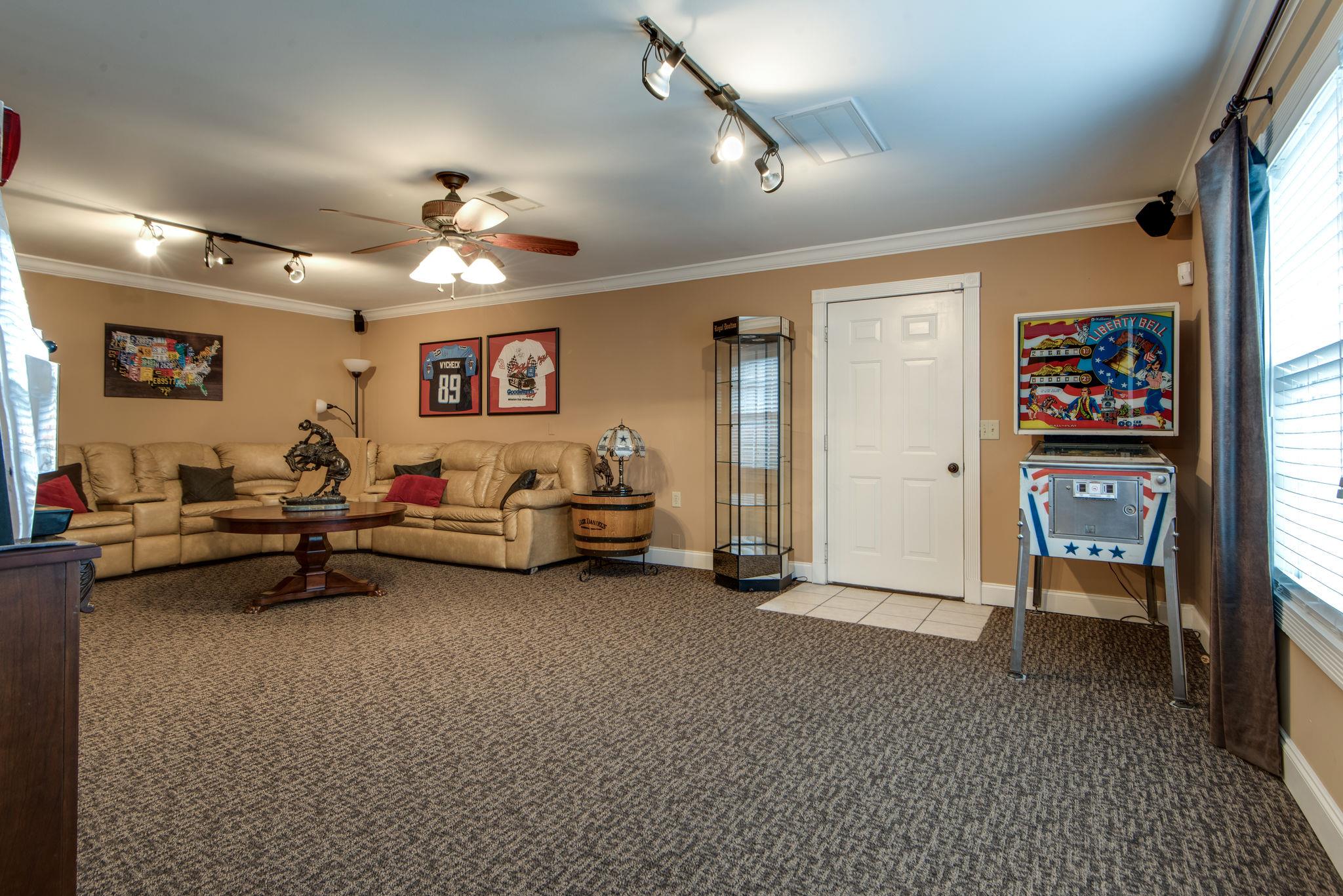 716 Murfreesboro Road Franklin, TN 37064 - Photo 19 of 30 Main Level Bonus/Recreation/Media Room with Wet Bar, and Attached Bathroom 2 - This Could be Converted into a Private "Mother-in-Law" Suite