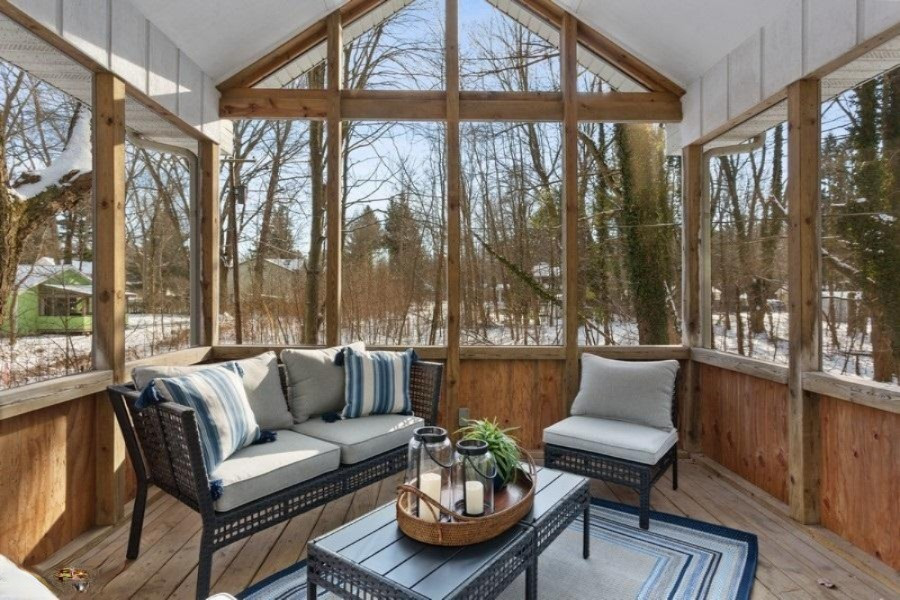 16027 Ruffino Road Union Pier, MI 49129 - Photo 33 of 44 Screened Porch